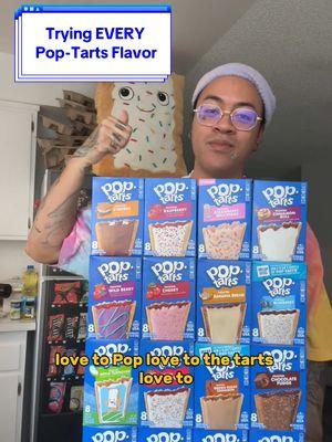 Trying EVERY @Pop-Tarts Flavor and Ranking them #poptarts #walmartpoptart #poptartplushie #snacks #bestflavor 