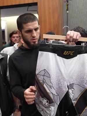 A symbol of Dagestan ⛰️ Islam Makahchev will be wearing his custom shorts this Saturday at UFC311! #UFC #mma #islammakhachev