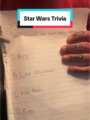 Replying to @crudthedudduh #lofiasmr #cameratapping #trivia #starwars #starwarstrivia 