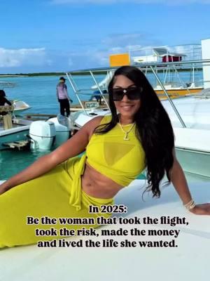 In 2025: Be the woman that took the flight, took the risk, made the money and lived the life she wanted! ✈️ ☀️ 🏝️  🛥️  @Caicos Island Charters thanks for everything!! 👙 @iconswim  📍 @noahsarktci  #vacayvibes #vacaymode #turksandcaicos #turksandcaicosislands #girlstrip #girlsgirlsgirls #mamaandkenn #noahsark