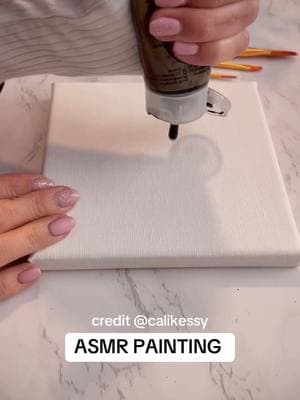 🎨 credit @calikessy #creatorsearchinsights #painting #paint #arr #asmr #asmrvideo #satisfying 