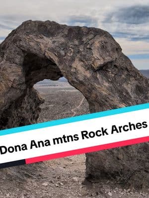 Arches in the Dona Ana mountains #lascruces #nm #Hiking #hikes #travel #adventures #organmountains #nps #roadtrips 