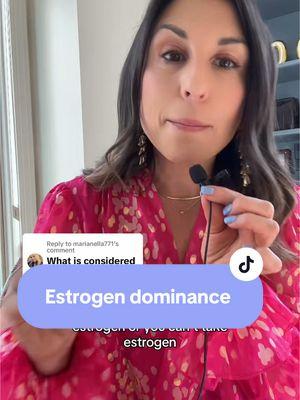 Replying to @marianella771 there is NI such thing as estrogen dominance!#womenoftiktokover40 #womenoftiktokover50 #menopausedoctor #hormonereplacementtherapy #perimenopausalwomenoftiktok 