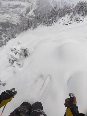 When you try to “woooohoo” but you’re choking on snow… #backcountry #ski #bc #canada @Fischer Sports 