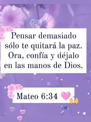 #confía #ora#Dios 