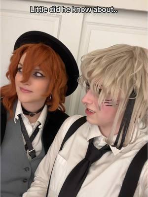 Follow me on Red Note and Blue Sky my User is Emarzs everywhere :))  #atsushi #atsushicosplay #dazai #chuuya #dazaicosplay #chuuyacosplay #soukoku #skk #sskk #bsd #bsdcosplay #bungoustraydogs #bungoustraydogscosplay #anime 