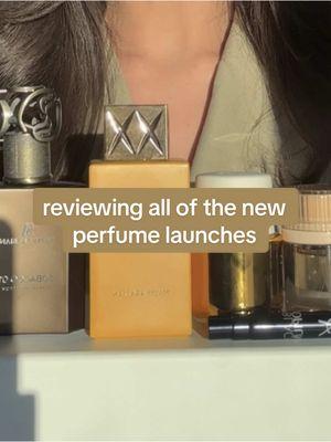 reviewing all of the new perfume launches… not my favorite month for perfume tbh #perfumetok #perfumereview #newperfumes 