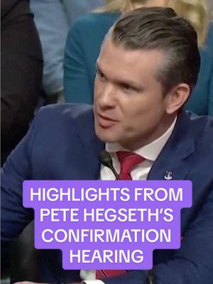 Defense Secretary nominee Hegseth faces scrutiny from Dem senators in confirmation hearing #petehegseth #veterans #troops #secdef #military #defense #trump #senate #dod #pentagon 