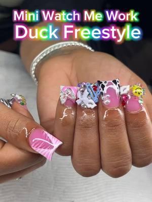 Mini watch me work duck freestyle using @DeEnti #detroit #detroitnailtech #detroitnails #michigannails #fyp #fyp #michiganhairstylist #michigan #viralvideos #detroitnailtech #freestyle