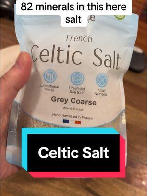 I been using this salt for my steaks and it’s incredible. #celticsalt #celticseasalt #salt #mineralsalt #healthyliving #foodies #seasonings 