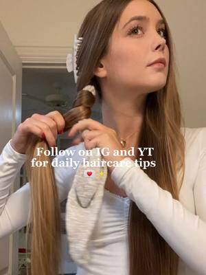 Welcome to ✨HairTok✨  follow on IG & YT to keep it alive 🥺🤝🥰 #haircare #hairtok #healthyhair #HairCareTips #tessa #tessapeay #protectivehairstyles #splitends #braid #fishtail #tiktokban 