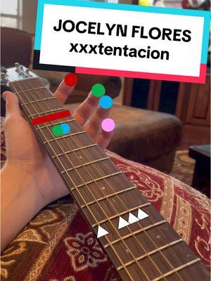 Jocelyn Flores - xxxtentacion #guitar #xxxtentacion #guitartoks #jocelynflores #guitartutorial 