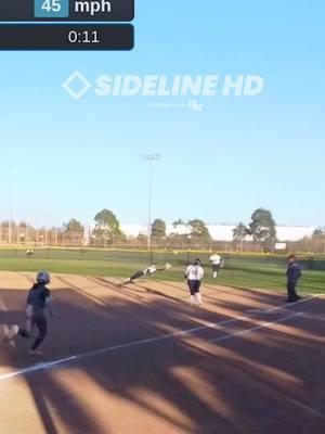 She made an incredible catch! The second baseman laid out to take a hit away! Captured via #sidelineHD powered by @Diamond Kinetics  #divingcatch #softballhighlights #softballseason