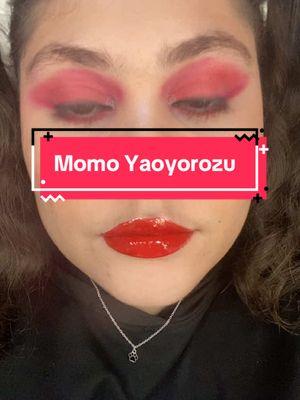 Momo Yaoyorozu #momoyaoyorozu #myheroacademia #myheroacademiamakeup #makeup #fyp #foryoupage #eyeshadow #eyeahadowtutorial 