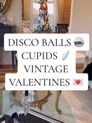 Vintage valentines I love adding new home decor ideas into my home. This is a fun one also sharing some of the finds that I found from Ross do you see them?  Peep giant heart let me know in the comments?  #vintagevibes #vintagehome #newhomedecorideas #iminloveimobsessed #aesthetichome #discoballs 