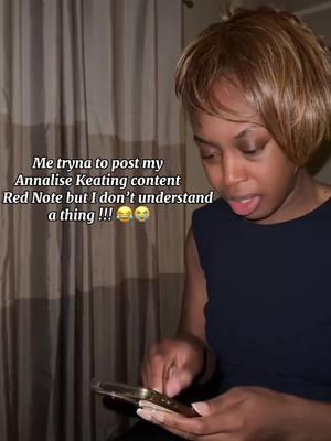 Yall are we really moving to Red Note??? 😭😭 lmk frrrrr #fyp #violadavis #annalisekeating  #tiktok #tiktokban #rednote #comedy #humor #funn #funnyvideo #trending #viral #hello #herro #htgawm #howtogetawaywithmurder #content #fypシ #funnytiktok 