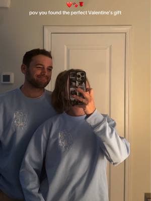 such a cute Valentine’s Day gift idea ❤️ linked in the comment section! #ValentinesDay #valentinesdaygift #valentines #husbandandwife #matchingoutfits #matching #matchingsweatshirts #giftideas #husbandgiftideas #couplegoals #embroidered #gift #spring #outlinehoodie #hoodie #sweatshirt #embroideredgifts 