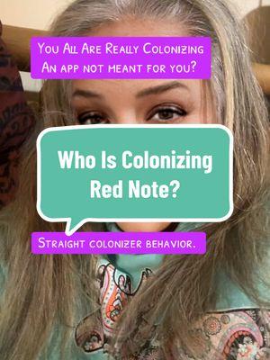 Yes I know the CEO has welcomed everyone. Native Americans did the same thing in 1492. This is some real colonizer behavior. #rednote #colonizer #colonization #victoriac859 