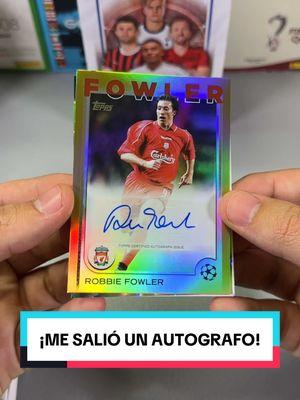 ¡ME SALIÓ UN AUTÓGRAFO!🔥⚽️ #packopening #Soccer #topps #soccercards #football #mytoppshit 