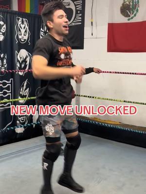 New move unlocked 🔓 #prowrestling #prowrestler #WWE #raw #nxt #aew #fyp