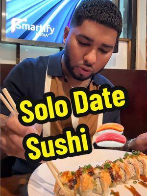 Solo Sushi Date at Sushi Koo then ice cream next door at Ginger’s Devine #pov #Vlog #dayinmylife #solodate #asmr #groupon #alone 