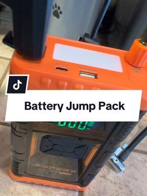 No more jumpers cables when you have one of these. #jumppack #jumpstarter #jumpercables #deadbattery #caressentials 