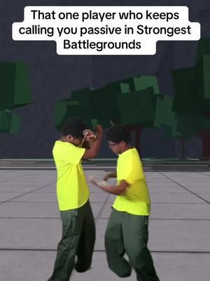 I didn’t know we couldn’t block now in Strongest Battlegrounds #roblox #robloxfyp #strongestbattlegrounds #strongestbattlegroundsroblox 