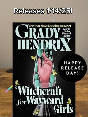 Reposting my review from August in honor of release day for Witchcraft for Wayward Girls! Absolutely loved this book so much 😍 #BookTok #bookrecommendations #bookbujo #bookrecs #bookratings #horror #horrortiktok #horrorbooks #gradyhendrix #witchcraftforwaywardgirls 