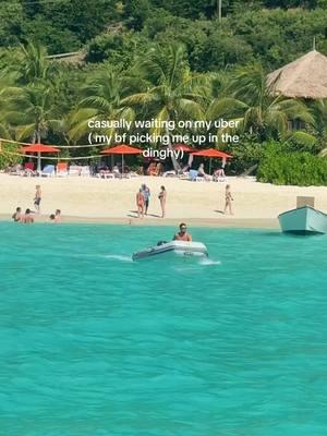 casually waiting on my boat uber 🛥️ #bvi #caribbean @Navigare Yachting 