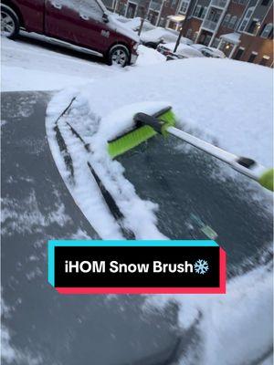 Got it just before the snow came😂 #snow #snowbrush #winter #scraper #ice 