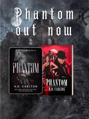 Phantom - OUT NOW #hdcarlton #darkromance #BookTok #phantom #catandmouseduet #stalkerromance #zademeadows #darkromancereads 