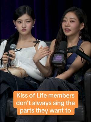 @KISS OF LIFE members explain why they don’t always get to sing the parts of the songs they want to sing #kissoflife #igloo #kpop #zachsangshow #zachsang #danzolot #fyp #foryou @Amazon Music 