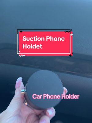 Magnetic car phone holdet. Manuel magnetic adsorption. Strong magnet to hold your phone. Attach to any flat surface   #phoneholder #phonecarholder #suctioncupmount @tobrbe_official 