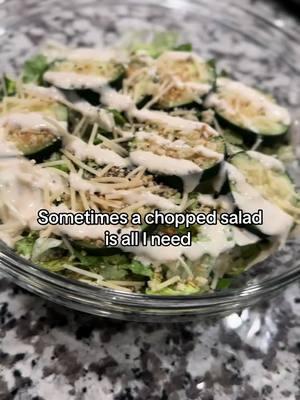 Chopped salad #salad #veggies #fyp #cooks #healthyrecipes #choppedsalad #cucumbersalad 