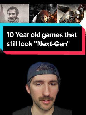 What are some games that are 10 years old that still look amazing today? #gaming #batmanarkhamknight #infamoussecondson #uncharted4 #bioshockinfinite #GamingOnTikTok 