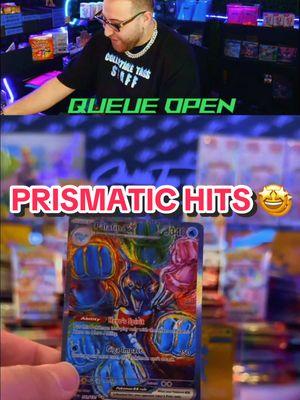 Prismatic Evolutions is here and ohh my its been giving ! 🤩🔥🫶🏽🤞🏽 pokemon #pokemoncards #live #ripandship #ripnship #151 #pokemontiktok #pokemonscarletviolet #pokemoncommunity #charizard #pokemontcg 