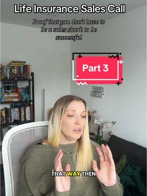 Or maybe this is just proof I’m bad at sales. I have no pitch. No script I stick too. Nothing. I approach every single conversation differently based on who I am speaking with. I don’t like to put pressure on people who are already considering purchasing a long term contract. My goal is to build trust and bring long term value through education about life insurance whether the person uses me as their agent or not. #lifeagent #insuranceagent #insurancesales  #insurancetiktok #clients 