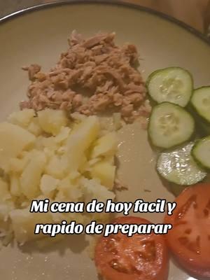 Mi cena de hoy es facil y rapido de preparar. #bajaencarbohidratos #saludable #comersano #creatorsearchinsights #paratii 