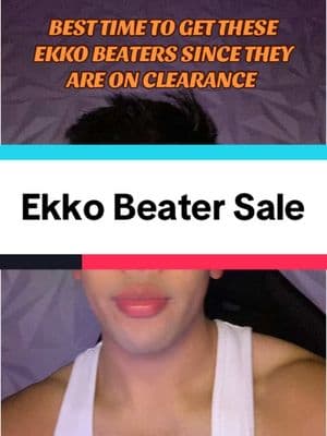 BEST TIME TO GET THESE EKKO BEATERS SINCE THEY ARE ON CLEARANCE #ekko #ekkovision #ekkobeaters #beater #gym #GymTok #gymclothes #men 