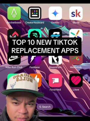 Try these apps before the TikTok sunset… #greenscreen #tiktokexpert #socialmedia #fypシ #fyp 