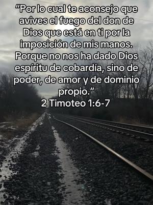 “Por lo cual te aconsejo que avives el fuego del don de Dios que está en ti por la imposición de mis manos. Porque no nos ha dado Dios espíritu de cobardía, sino de poder, de amor y de dominio propio.” ‭‭2 Timoteo‬ ‭1‬:‭6‬-‭7‬ ‭ #viralvideo #viraltiktok #fyp #fypシ゚viral #yeshua #yeshuahamashia #yeshuahamashiach #yeshuaisking #jesus #jesuslovesyou #jesusisking #jesussaves #cristo #cristovive #cristoviene 