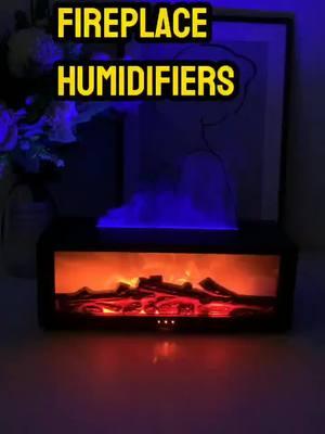 This diffuser can be used as a humidifier or oil diffuser and looks like a mini fireplace it adds such a warmth to any room! #cozyvibes #diffuser #aromatherapy #saltlamp #fireplace #wintervibes #christmasdecoration #christmasdecor #interiordecor #shopicons #christmasgiftideas #homedeocr #humidiffier #treasurefinds #spotlightfinds #tiktokshopblackfriday 