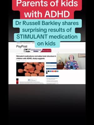 Afraid of the long term effects of ADHD meds with your child? Listen to Dr. Russ Barkley share good news. #adhdkids #adhdparenting #adhdparentquestions #adhdinkids #adhdparentingtips #kidswithadhd #parentingadhdchildren #adhd #raisingadhdkids #adhdchildren #childhoodadhd 