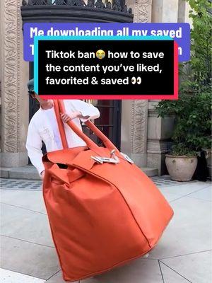 #Tiktokban Here's how to save anything you've ever liked, favorited etc in less than 5 mins: -open a web browser & go to tiktok (log in to your account) -go to settings, data & request to ‘download data’  You can request all your data or customize to download your likes comments, favourites messages, accounts you follow etc -format: choose ‘text’ -once youre able to download the data, it will send a verification code -Go to downloads & save the files to your computer  -Find the file for the video you want (it’ll be in text format)  I know this bit looks complicated but all you have to do is👇🏼 -Copy the link for the video you want & paste it into your web browser You’ll get the video without the watermark which you can download directly to your computer👌🏼  Hope this helps! 🫰🏼cause if you’re like me, you’ve learnt so much on here & want to save some of the tips & hacks (or even recipies😅) You could also post to Pinterest if you use that and create a private board Has anyone actually checked out Rednote yet? 👀What are we thinking cause..IG & facebook just arent the vibes🙃 #joinkudos #Tiktokban #rednote #creatorsearchinsight #travelcreditcard #traveltiktok #traveltips #traveldeals #creditcardpoints #creditcardsforbeginners #travel #transferbonus #cheapflights   