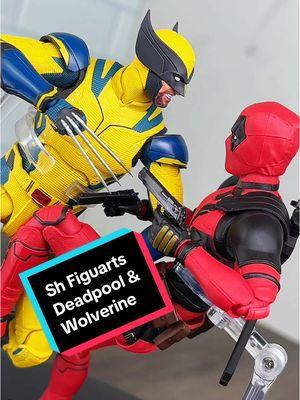 Sh Figuarts Deadpool and Wolverine!!! #deadpool3 #deadpoolandwolverine #wolverine #hughjackman #shfiguarts #bandai #coleccionismo #figuras #figurasdeaccion #actionfigures #figurasdecoleccion #toys #juguetes #openingtoys #toytok #figtok #figuretok #marvel 