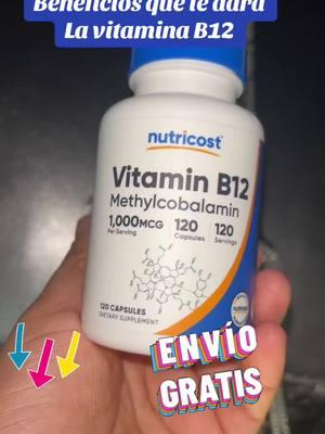 Vitamina B12 #usa🇺🇸 #mujeres #hombres #viraltictok #paratiiiiiiiiiiiiiiiiiiiiiiiiiiiiiii #fypシ゚viral #fypppppppppppppppppppppp #vitaminab12 #nutricost #viraltictok #tictokshop 