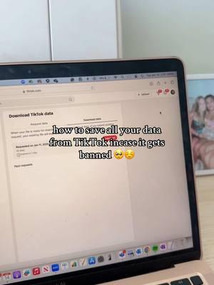 praying it doesn’t get banned but this is how you can save ALL your TikTok data! follow me on ig at ryweitzzz ☺️👏🏻 #tiktokban #tiktokdata #tiktokhack #tiktokdatacollection #tiktokdatadownload #tiktokbanned