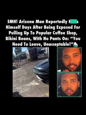 TNHT Staff: @AntoineBLVCK —- Neighbors, what is going on in the world! An Arizona man, identified as Nautica Malone, reportedly died by s—-e after a video exposing his alleged behavior at a local coffee shop went viral. The incident occurred at Bikini Beans, a drive-through coffee stand known for its  baristas. —- In the video, which has garnered millions of views online, Malone, a married father, pulls up to the drive-through and is greeted by a barista. As she approaches his vehicle, she begins recording and asks if he has been to the establishment before. Malone responds affirmatively. However, upon getting closer, the barista notices he is not wearing any bottoms. Shocked, she tells Malone his behavior is unacceptable and instructs him to leave immediately. —- As Malone drives out of the parking lot, the barista can be heard urging her coworkers to call 911. The video, which was subsequently shared online, quickly went viral, sparking widespread discussion. —- Shortly after the video’s release, Malone’s friends and family began posting messages of condolence on social media, expressing their grief and regret that he had not reached out for support. While the exact reasons for Malone’s alleged s—-e remain unclear, the incident has prompted significant public debate. Some online commenters have framed Malone as a victim of mental health struggles, while others have condemned his alleged actions. —- If the allegations in the video are accurate, Malone could have faced charges for indecent exposure, a Class 1 misdemeanor in Arizona. Conviction may have required him to register as a s offender. —- The story has sparked division online, with discussions surrounding accountability, mental health, and the ethics of publicly exposing individuals. #bikinibeans #nauticamalone #fyp #viral #fypシ゚viral #fyppppppppppppppppppppppp 