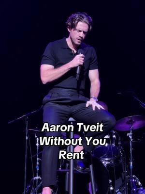 I remember the first time Aaron Tveit performed Without You from Rent.  I was lucky enough to be there and I was absolutely blown away and tears streamed down my face and in that moment I knew he was even more special than I’d already thought.  This performance at his Palm Desert concert was just as beautiful as that first time.  Aaron remarked it’s his favorite song from Rent.  It’s a song sung by a character he didn’t play when he performed in the national tour. #aarontveit #rent #jonathonlarson #withoutyou #aarontveitconcert @Aaron Tveit 