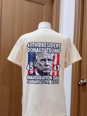 Trummp Inauguration Day shirt 😊 #trump2025🇺🇲 #makeamericagreatagain🇺🇸❤️ #trumpsupporters #trump #trumppresident #huntertrump #trumpet #donaldjtrumpofficial #tshirt #sweatshirt #hoodie 